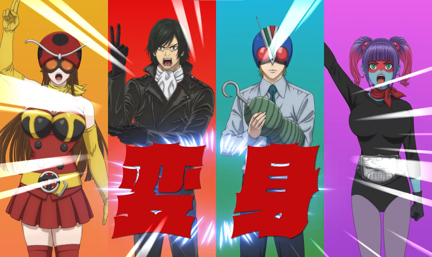 Месяц премьеры и актёрский состав аниме «Toujima Tanzaburou wa Kamen Rider ni Naritai»