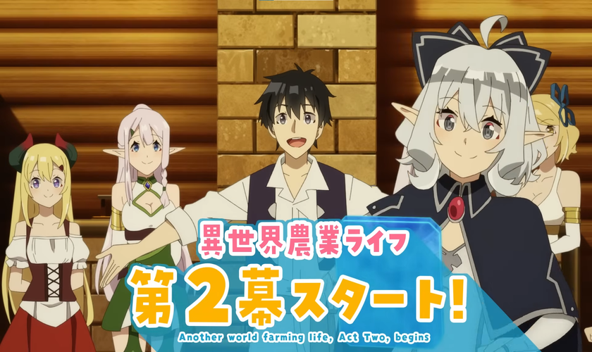 Постер, трейлер и месяц премьеры 2-го сезона «Isekai Nonbiri Nouka»